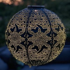 30 Marrakesh (Petrol) - Solar lampion Lumiz - Garden Delight